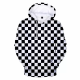 Bluza z kapturem z motywem szachownicy (A-147)